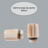 Officine Svapo Drip Tip Argo in corno colore marrone chiaro/scuro