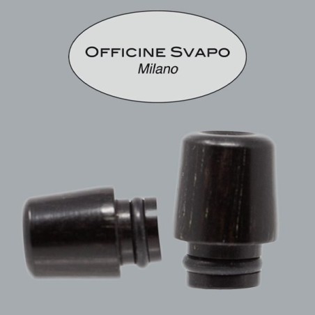 Officine Svapo Drip Tip Argo in legno ebano