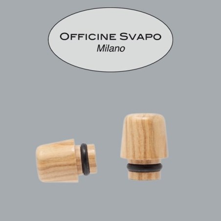 Officine Svapo Drip Tip Argo in legno ulivo