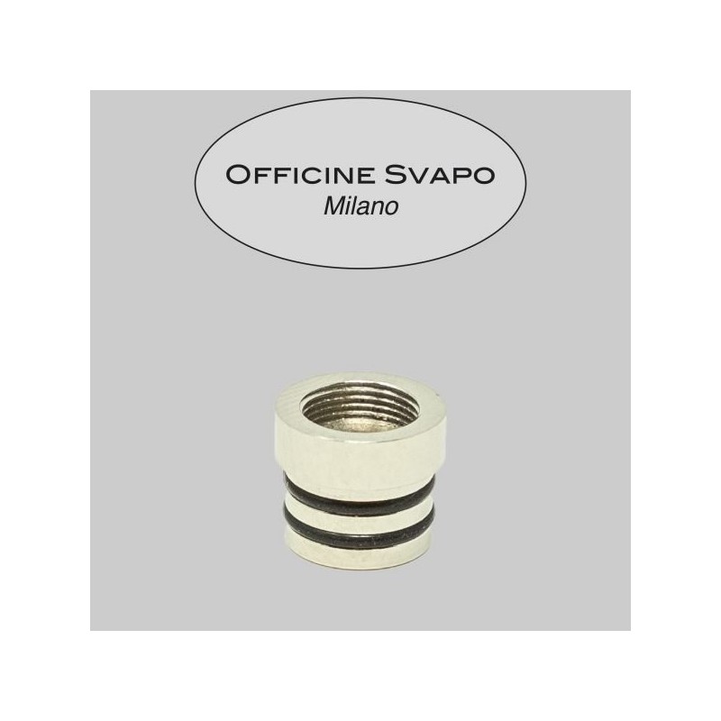 Officine Svapo Base acciaio per drip tip a vite