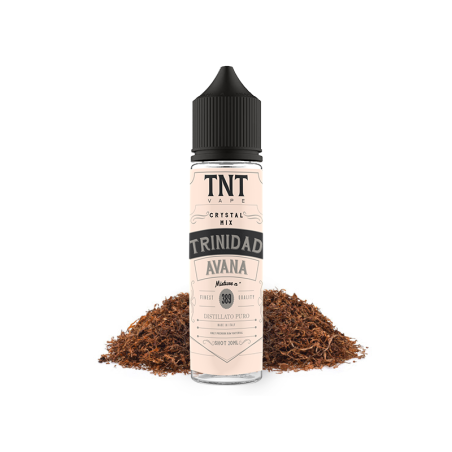 TNT Vape Crystal Mix - Trinidad Avana Mixture n.389 - Distillato Puro - Vape Shot 20ml