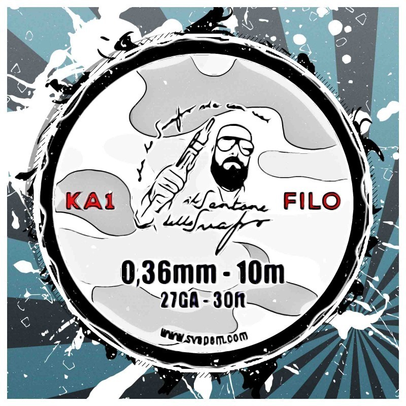 Il Santone dello Svapo - Filo KA1 0,36mm (27GA) - bobina 10M