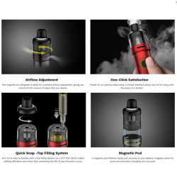 Vaporesso cartuccia GTX pod 22 senza coil per GTX Go 40 - 3.5ml - 2pz