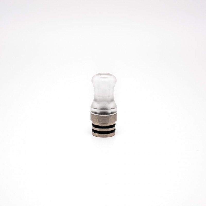 Officine Svapo - Drip Tip Calipso Metacrilato a vite trasparente