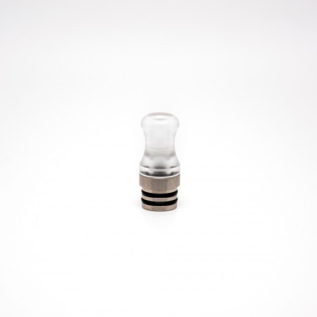 Officine Svapo - Drip Tip Calipso  Metacrilato a vite trasparente