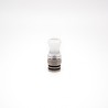 Officine Svapo - Drip Tip Calipso  Metacrilato a vite trasparente