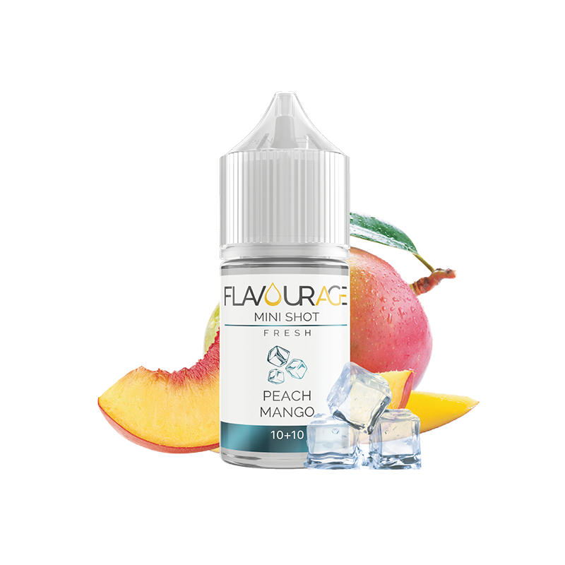 Flavourage Peach Mango - Mini Mix 10+10