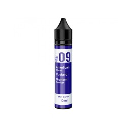 0861 - n.09 - American Blend, Custard, Graham Cracker, Estratto di Tabacco Kentucky Microfiltrato  - Minishot 10+10ml