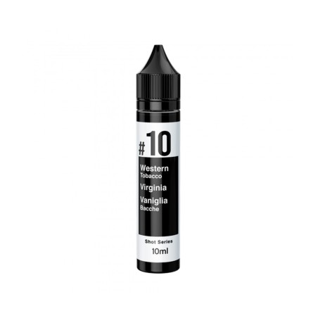 0861 - n.10 - Western Tobacco, Virginia, Vaniglia Bacche  - Minishot 10 +10ml