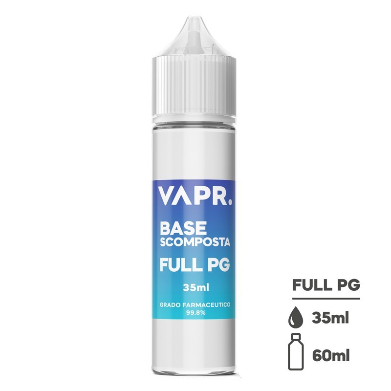 VAPR. Glicole Propilenico FULL PG - 35ml in 60ml