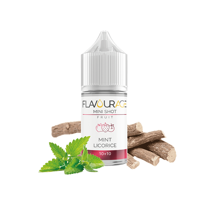 Flavourage Mint Licorice - Mini Mix 10+10