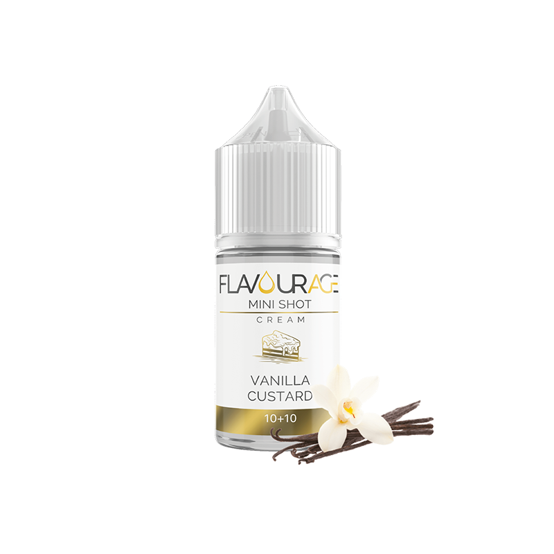 Flavourage Vanilla Custard - Mini Mix 10+10