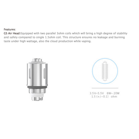 iSmoka Eleaf resistenza GS Air - 5pz