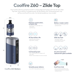 Innokin CoolFire Z60 ZLIDE TOP Kit