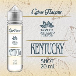 Cyber Flavour Kentucky - Tabacco organico for pod - Vape Shot 20ml