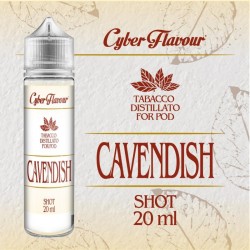 Cyber Flavour Cavendish - Tabacco organico for pod - Vape Shot 20ml