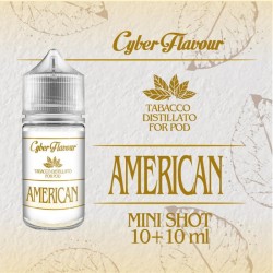 Cyber Flavour American - Tabacco organico for pod - Minishot 10+10