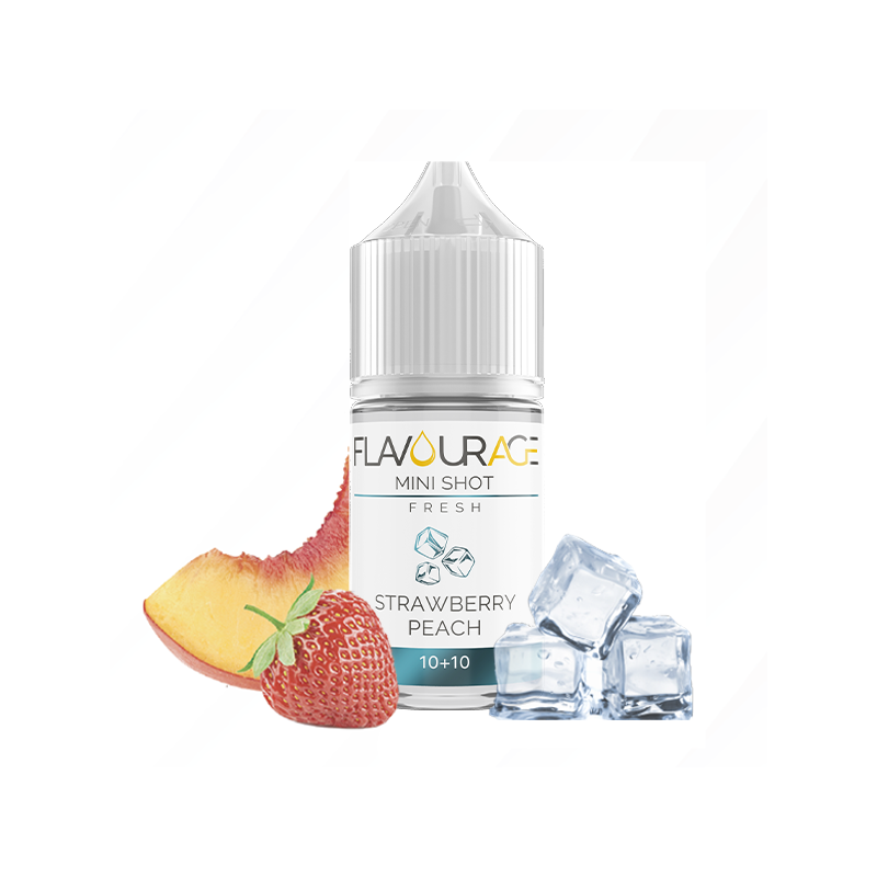 Flavourage Strawberry Peach - Mini Mix 10+10