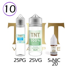 TNT Vape Kit Base Neutra 50/50 - 100ml Nic. 10mg/ml