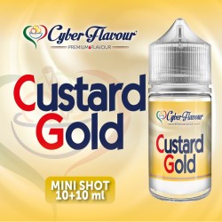 Cyber Flavour Custard Gold Mini Shot 10+10
