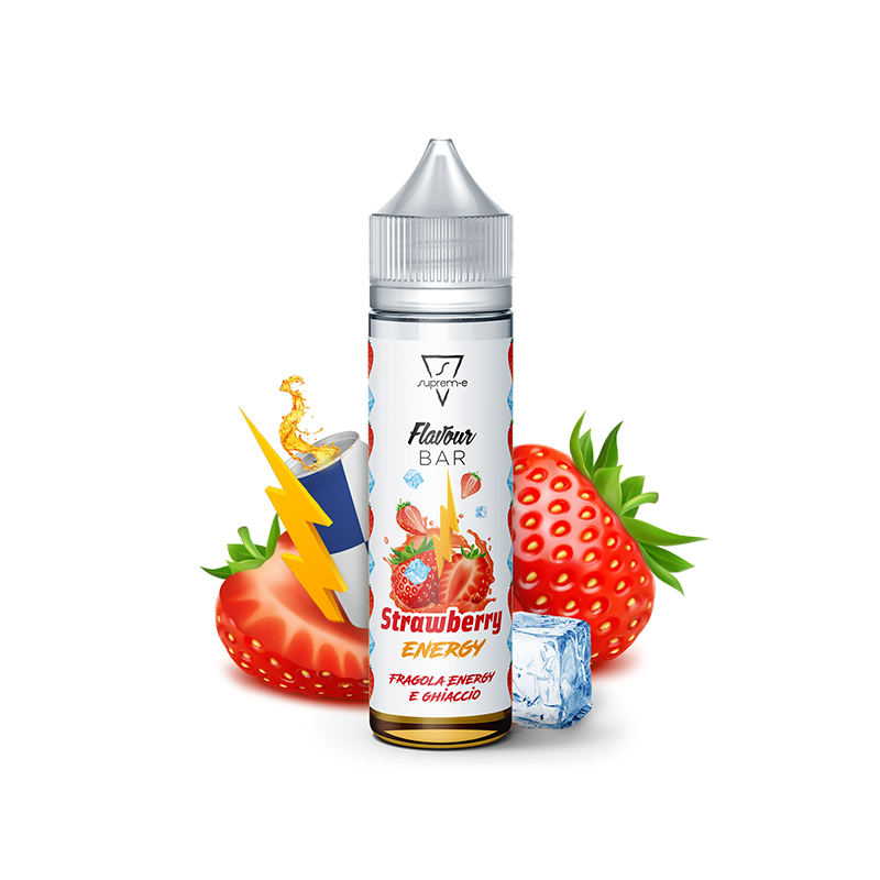 Suprem-e Flavour Bar Strawberry Energy - Vape shot 20ml