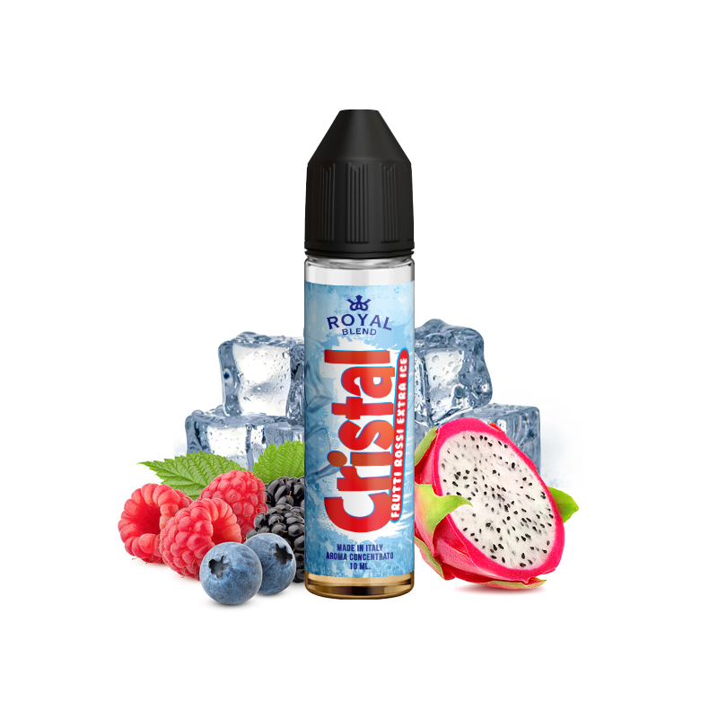 Royal Blend Cristal Frutti Rossi Extra Ice - Vape Shot 10ml