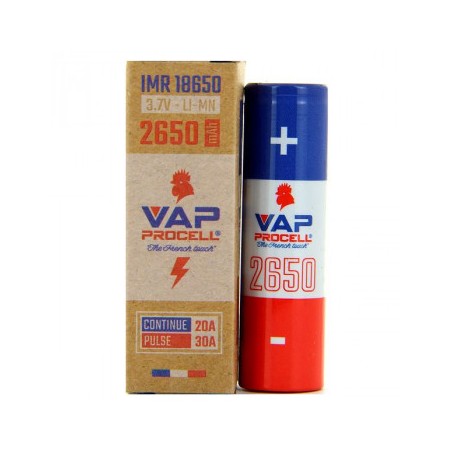 Vap Procell 18650 - Batteria 2650mAh