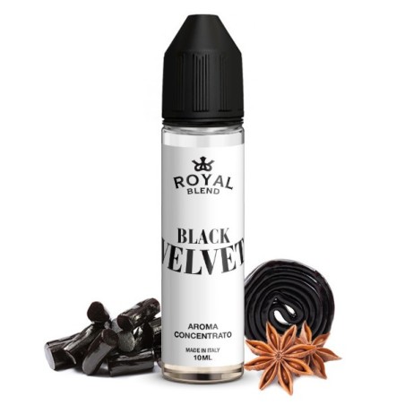 Royal Blend Black Velvet - Vape Shot - 10ml
