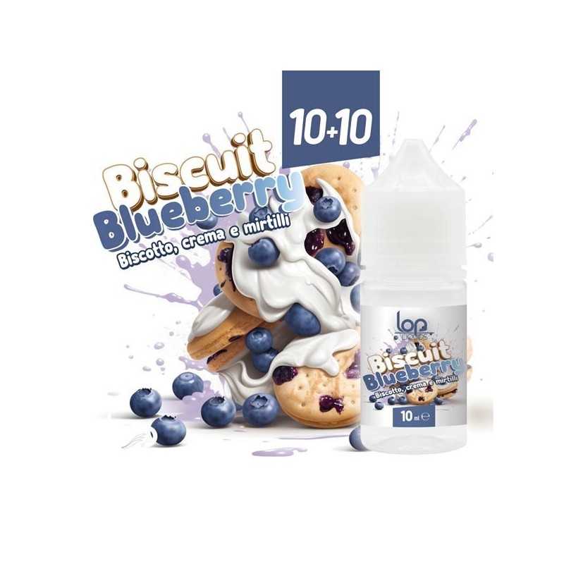 LOP Biscuit Blueberry - Minishot 10+10
