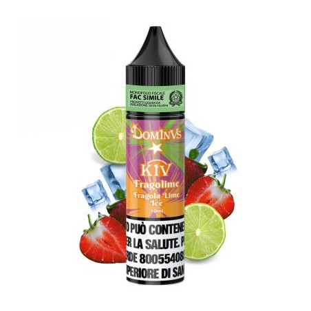 Iron Vaper - Dominus -  KIV Fragolime - Mix and Vape 10 +10ml