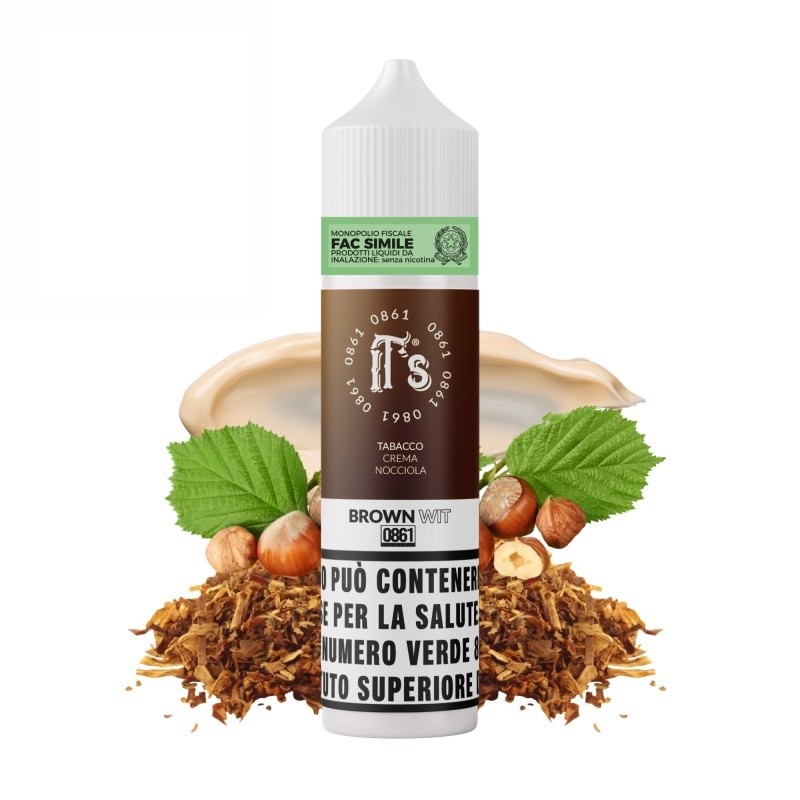 0861 - IT'S -  Brown Wit - Mix And Vape 10+50ml