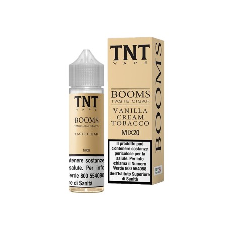 TNT Vape Booms Vanilla Cream Tobacco -  Mix And Vape 20ml