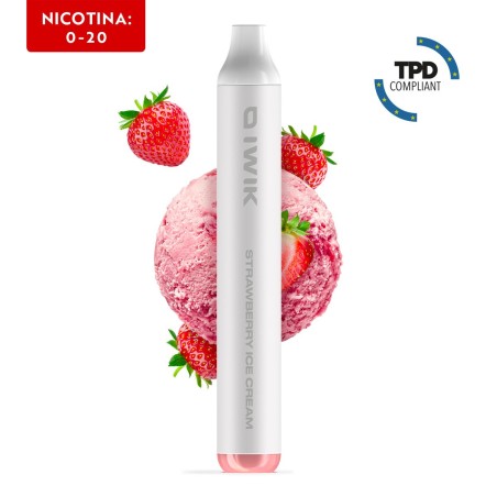 Iwik - Strawberry Ice Cream - Usa e Getta