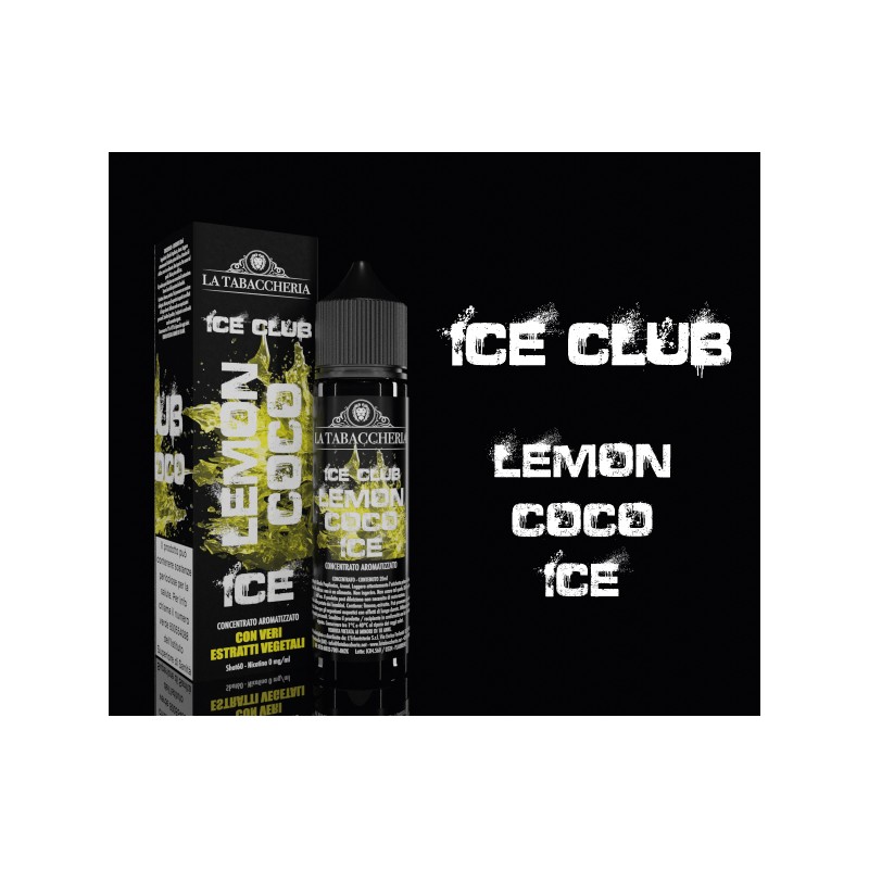 La Tabaccheria - Linea Ice Club -Lemoncoco ice  - Mix and vape 20ml
