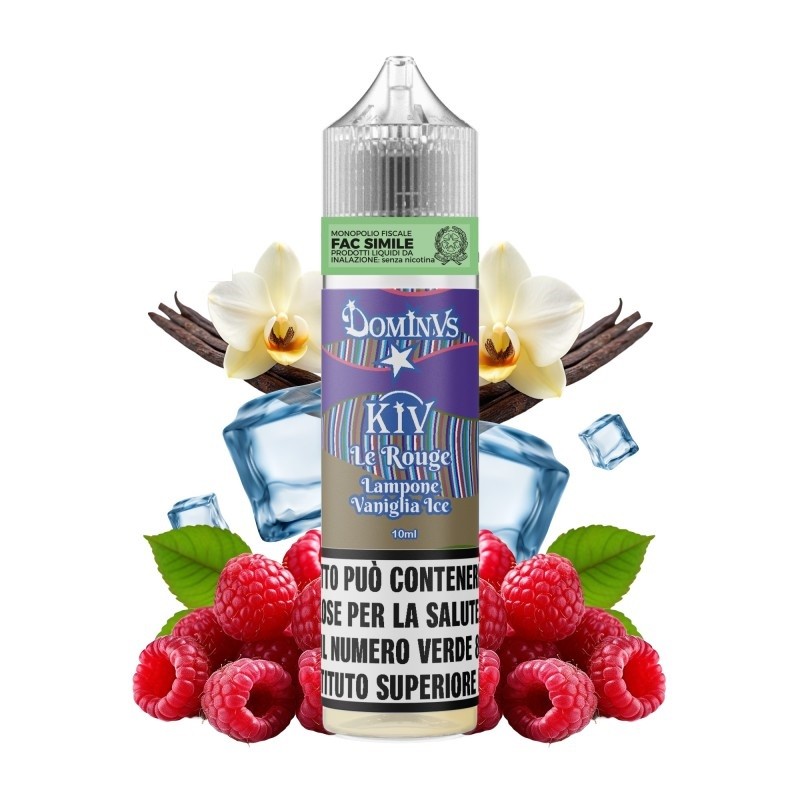 Iron Vaper - Dominus KIV Le Rouge - Mix And Vape 10+50ml