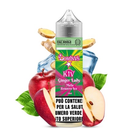 Iron Vaper - Dominus KIV Ginger Lady - Mix And Vape 10+50ml