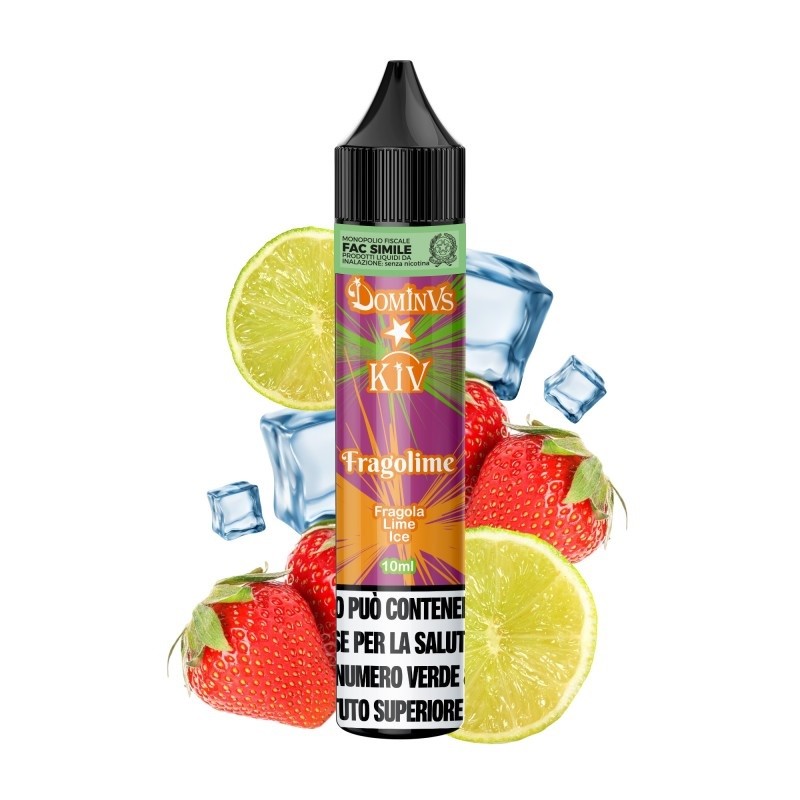 Iron Vaper - Dominus -  KIV Fragolime - Mix and Vape 10 + 20ml