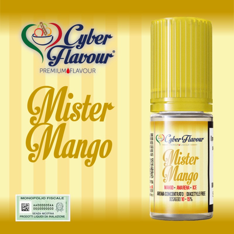 Cyber Flavour Aroma Mr. Mango - Linea Fresh and Fruity -10ml