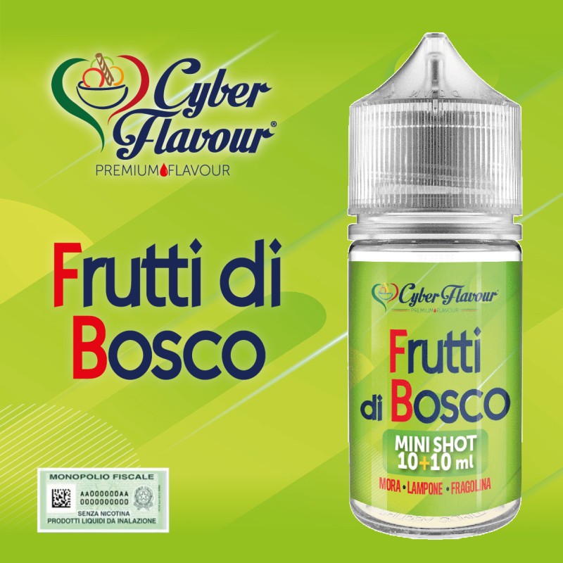 Cyber Flavour Frutti di bosco - Mini Mix 10+10