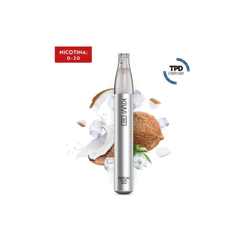 Kiwi Go Plus Starter Kit - Coconut Milk - usa e getta