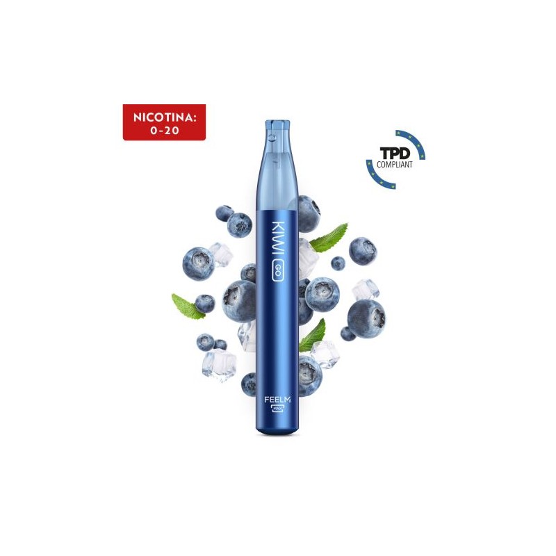 Kiwi Go Plus Starter Kit  - Blueberry Ice - usa e getta