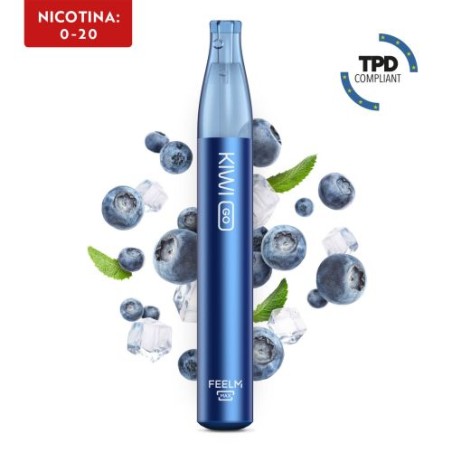 Kiwi Go Plus Starter Kit  - Blueberry Ice - usa e getta