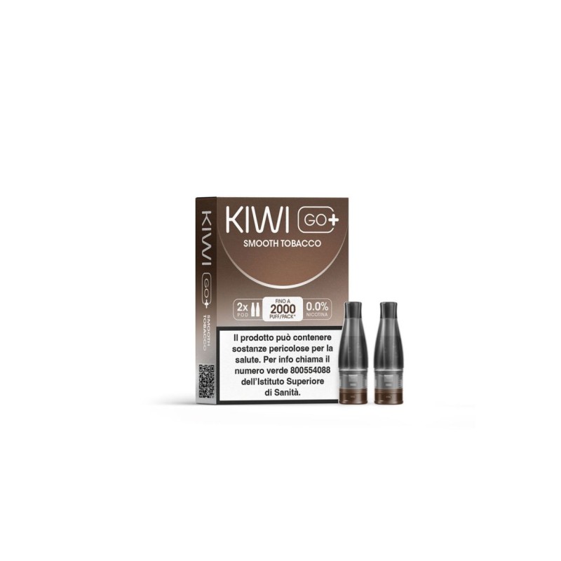 Kiwi Go Plus - Smooth Tobacco - Pod Precaricate 2pz