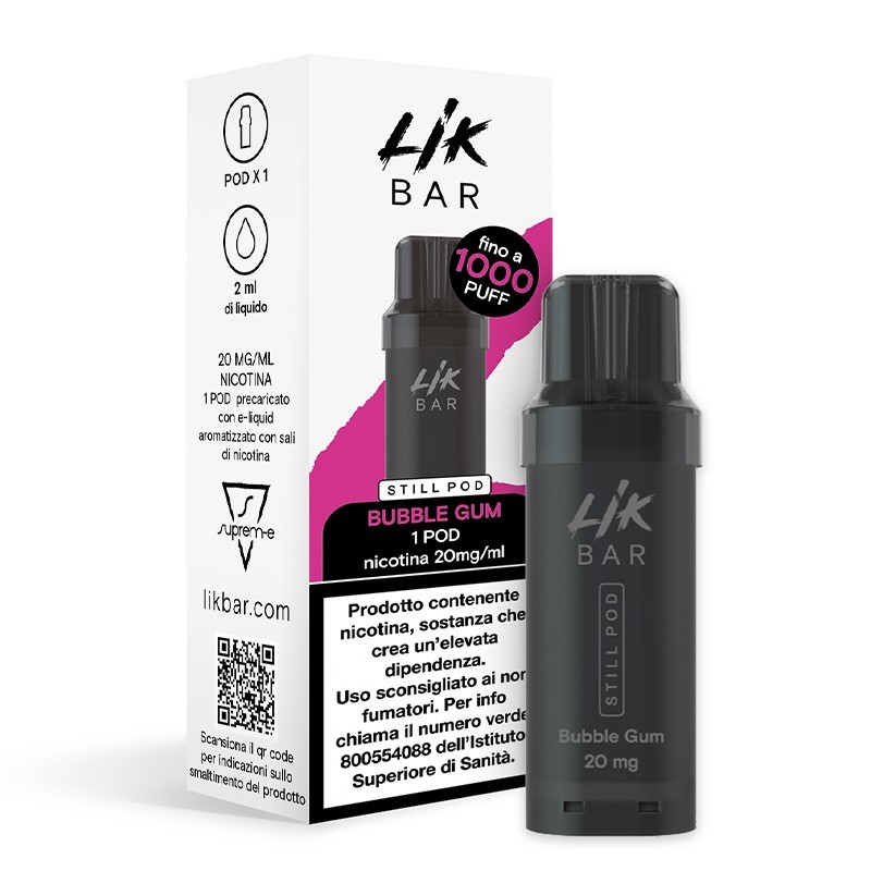 Likbar Still Pod Precaricata - Bubble Gum  - 20mg/ml