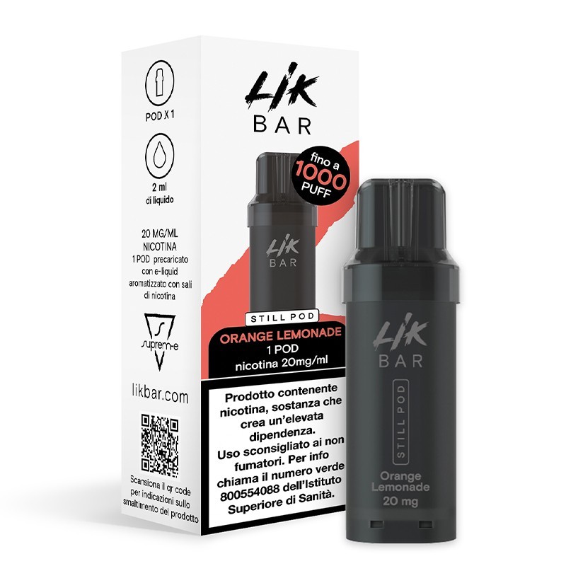 Likbar Still Pod Precaricata - Orange Lemonade - 20mg/ml