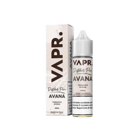 VAPR. Tabacco Avana - Distillati Puri - Mix and Vape 20ml