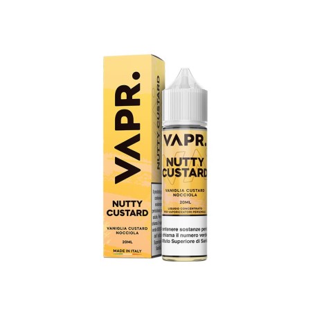 VAPR. Nutty Custard - Mix and Vape 20ml