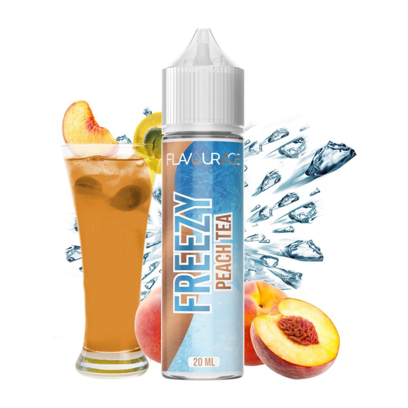 Flavourage Freezy Peach Tea - Mix and Vape 20ml