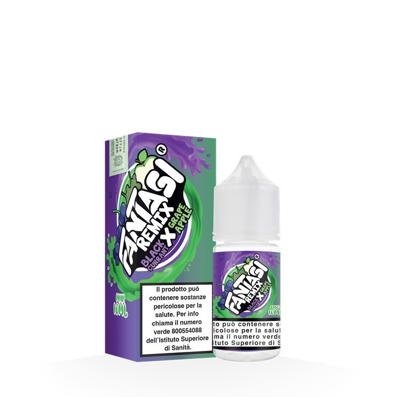 Fantasi Vape - Black Currant X Green Apple - Mini Mix 10+10