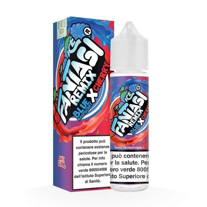 Fantasi Vape - Blue Rasperry X Cherry - Mix And Vape 20ml